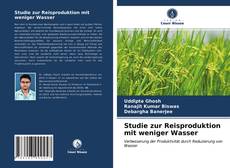 Buchcover von Studie zur Reisproduktion mit weniger Wasser