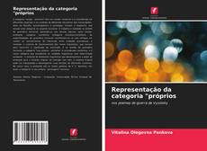 Borítókép a  Representação da categoria "próprios - hoz