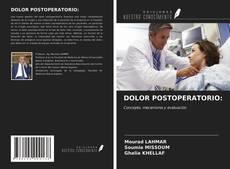 Capa do livro de DOLOR POSTOPERATORIO: 