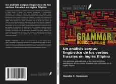 Обложка Un análisis corpus-lingüístico de los verbos frasales en inglés filipino