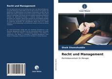 Portada del libro de Recht und Management