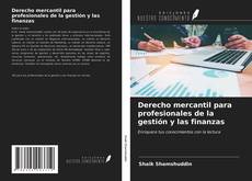 Copertina di Derecho mercantil para profesionales de la gestión y las finanzas