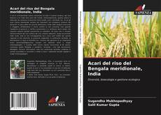 Acari del riso del Bengala meridionale, India的封面