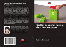 Bookcover of Gestion du capital humain dans l'agrobusiness