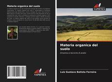 Copertina di Materia organica del suolo