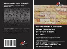 Обложка FABBRICAZIONE E ANALISI DI PROVA DI MATERIALI COMPOSITI IN FIBRA NATURALE