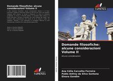 Domande filosofiche: alcune considerazioni Volume II的封面