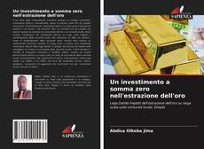 Portada del libro de Un investimento a somma zero nell'estrazione dell'oro