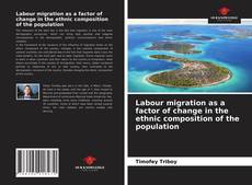 Buchcover von Labour migration as a factor of change in the ethnic composition of the population