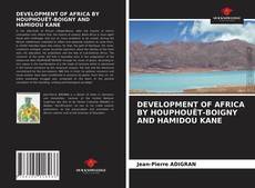 Buchcover von DEVELOPMENT OF AFRICA BY HOUPHOUËT-BOIGNY AND HAMIDOU KANE