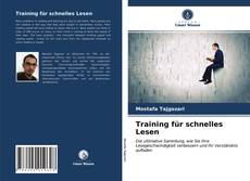 Training für schnelles Lesen kitap kapağı