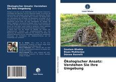 Portada del libro de Ökologischer Ansatz: Verstehen Sie Ihre Umgebung