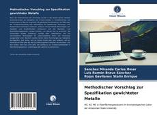 Portada del libro de Methodischer Vorschlag zur Spezifikation gewichteter Metalle