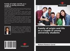Buchcover von Family of origin and life as a couple in young university students