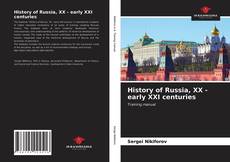 Buchcover von History of Russia, XX - early XXI centuries