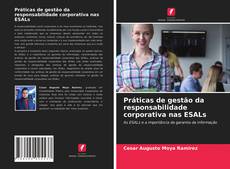 Bookcover of Práticas de gestão da responsabilidade corporativa nas ESALs