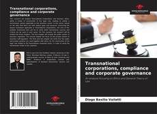 Capa do livro de Transnational corporations, compliance and corporate governance 
