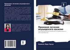 Copertina di Правовое лечение акушерского насилия