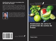 Bookcover of Analicemos de cerca la producción de zumos de frutas