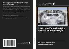 Buchcover von Investigación radiológica forense en odontología