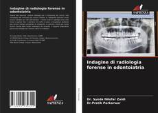 Copertina di Indagine di radiologia forense in odontoiatria