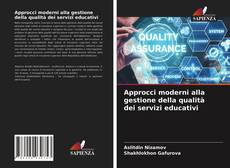 Copertina di Approcci moderni alla gestione della qualità dei servizi educativi