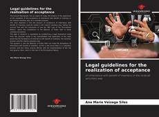 Legal guidelines for the realization of acceptance的封面