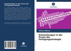 Buchcover von Entwicklungen in der Praxis der Fertigungsstrategie
