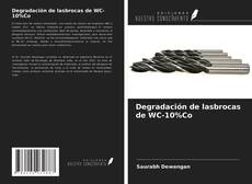 Copertina di Degradación de lasbrocas de WC-10%Co
