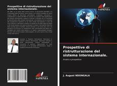 Copertina di Prospettive di ristrutturazione del sistema internazionale.