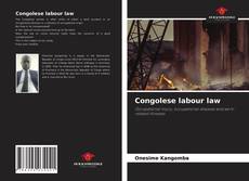 Bookcover of Congolese labour law