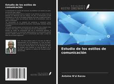 Portada del libro de Estudio de los estilos de comunicación