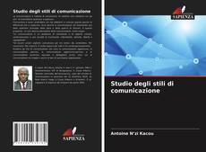 Copertina di Studio degli stili di comunicazione