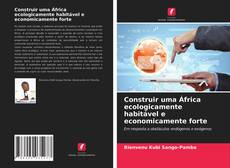 Construir uma África ecologicamente habitável e economicamente forte kitap kapağı