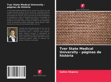 Capa do livro de Tver State Medical University - páginas de história 