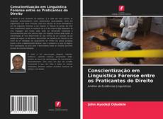 Portada del libro de Conscientização em Linguística Forense entre os Praticantes do Direito