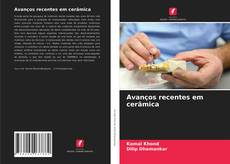 Portada del libro de Avanços recentes em cerâmica