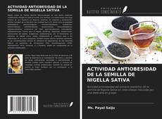 Bookcover of ACTIVIDAD ANTIOBESIDAD DE LA SEMILLA DE NIGELLA SATIVA