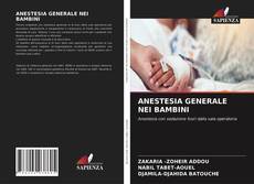 ANESTESIA GENERALE NEI BAMBINI的封面