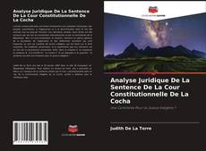 Couverture de Analyse Juridique De La Sentence De La Cour Constitutionnelle De La Cocha