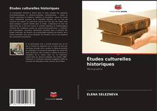 Buchcover von Études culturelles historiques