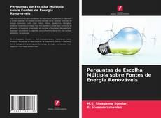 Buchcover von Perguntas de Escolha Múltipla sobre Fontes de Energia Renováveis