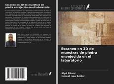 Capa do livro de Escaneo en 3D de muestras de piedra envejecida en el laboratorio 