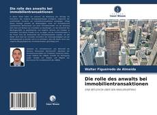 Die rolle des anwalts bei immobilientransaktionen kitap kapağı