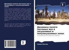 Copertina di Динамика полета песчаных мух в засушливых и полузасушливых зонах