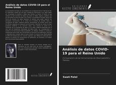 Capa do livro de Análisis de datos COVID-19 para el Reino Unido 