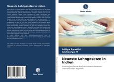 Capa do livro de Neueste Lohngesetze in Indien 