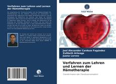Verfahren zum Lehren und Lernen der Hämotherapie的封面