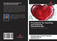 Procedures for teaching and learning haemotherapy的封面