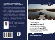 Capa do livro de Управление горнодобывающей промышленностью в провинции Итури ДРК 